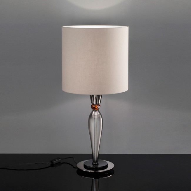 Настольная лампа Euroluce Olympia LG1 nickel Fume Настольная лампа Euroluce Olympia LG1 nickel Fume