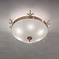 Потолочный светильник Masiero Primadonna PL3 G01 Swarovski elements