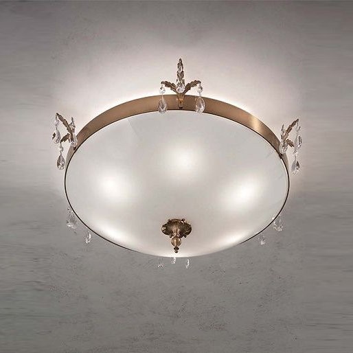 Потолочный светильник Masiero Primadonna PL3 G01 Swarovski elements Потолочный светильник Masiero Primadonna PL3 G01 Swarovski elements