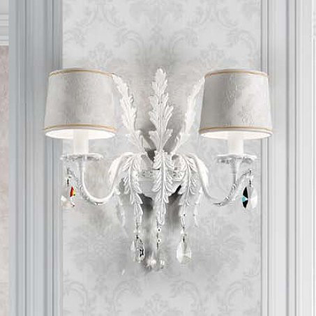 Бра Masiero Classica A2 V95 / DAM/14/WH Swarovski elements Бра Masiero Classica A2 V95 / DAM/14/WH Swarovski elements