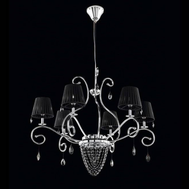 Люстра Beby Group Miss Bjioux 0117B01 Chrome Black Trasparent Cut Crystal Люстра Beby Group Miss Bjioux 0117B01 Chrome Black Trasparent Cut Crystal