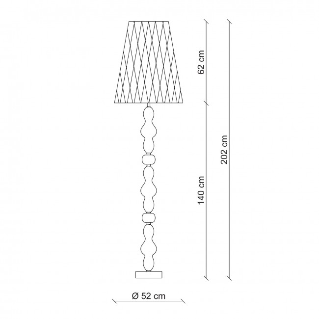 Торшер Patrizia Garganti Ginger & Fred PG523 Торшер Patrizia Garganti Ginger & Fred PG523
