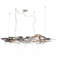 Подвесной светильник IDL Leaves 605/16 black nickel, dark bronze and light gold Подвесной светильник IDL Leaves 605/16 black nickel, dark bronze and light gold