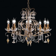 Люстра Renzo Del Ventisette "Cristallo" L 14298/8 DEC. 041 Люстра Renzo Del Ventisette "Cristallo" L 14298/8 DEC. 041