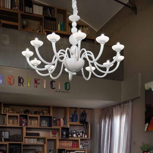 Люстра Sylcom Candiano 1531/12 K BLCR