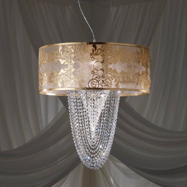 Подвесной светильник Masca Cashmere 1868/5C Oro Подвесной светильник Masca Cashmere 1868/5C Oro