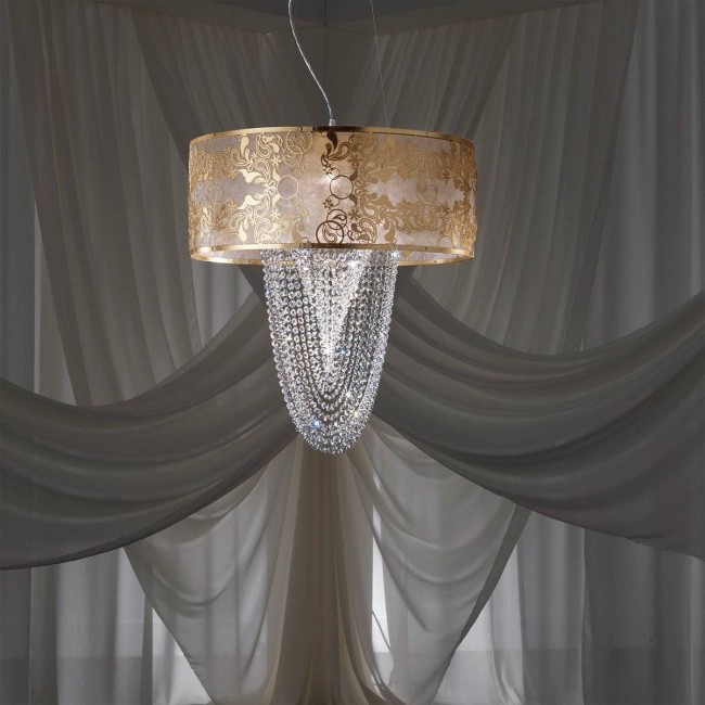 Подвесной светильник Masca Cashmere 1868/5C Oro Подвесной светильник Masca Cashmere 1868/5C Oro