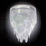 Подвесной светильник Slamp Ceremony L WHITE CER79SOS0006W_000 Подвесной светильник Slamp Ceremony L WHITE CER79SOS0006W_000