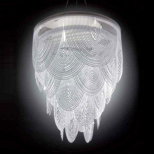 Подвесной светильник Slamp Ceremony L WHITE CER79SOS0006W_000 Подвесной светильник Slamp Ceremony L WHITE CER79SOS0006W_000