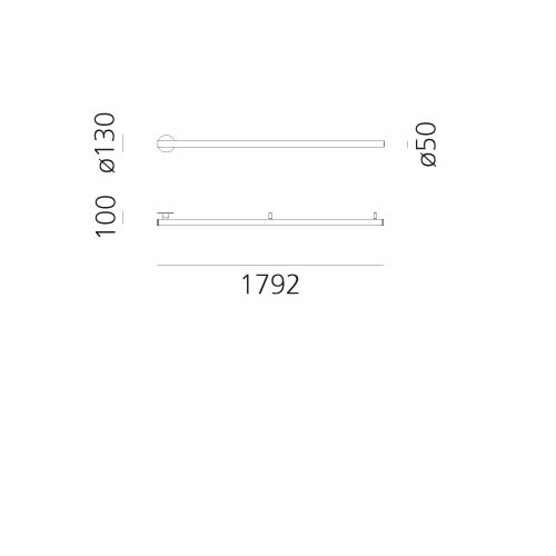 Потолочный светильник Artemide Alphabet 1426000A