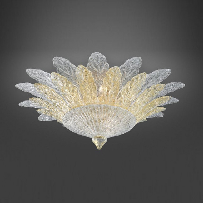 Потолочный светильник Italamp 73/130 Transp.-gold/ O