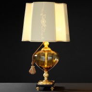 Настольная лампа Euroluce Orfeo LG1 gold Amber Настольная лампа Euroluce Orfeo LG1 gold Amber