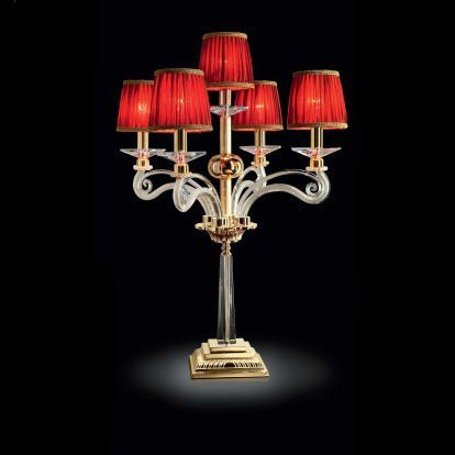 Настольная лампа Renzo Del Ventisette LSG 14330/4+1 CP DEC. OZ Настольная лампа Renzo Del Ventisette LSG 14330/4+1 CP DEC. OZ