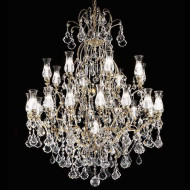 Люстра Beby Group Old style 3300/35+1 Light gold HALF CUT Люстра Beby Group Old style 3300/35+1 Light gold HALF CUT