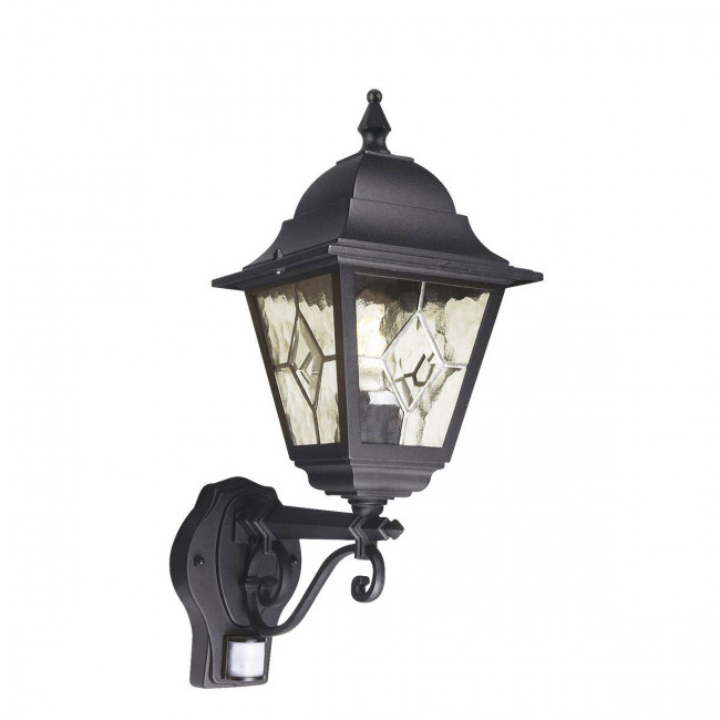 Уличный настенный светильник Elstead Lighting Norfolk NR1 PIR BLACK Уличный настенный светильник Elstead Lighting Norfolk NR1 PIR BLACK