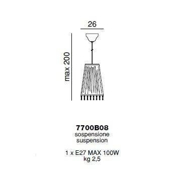 Подвесной светильник Beby La Femme 7700B08 Chrome Dark rome 397 Swarovski Almond Подвесной светильник Beby La Femme 7700B08 Chrome Dark rome 397 Swarovski Almond