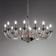 Люстра Euroluce Olympia L12 nickel Fume Люстра Euroluce Olympia L12 nickel Fume