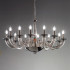 Люстра Euroluce Olympia L12 nickel Fume