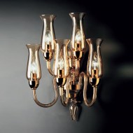 Бра De Majo 2612 A3+2 026120A05 amber Бра De Majo 2612 A3+2 026120A05 amber