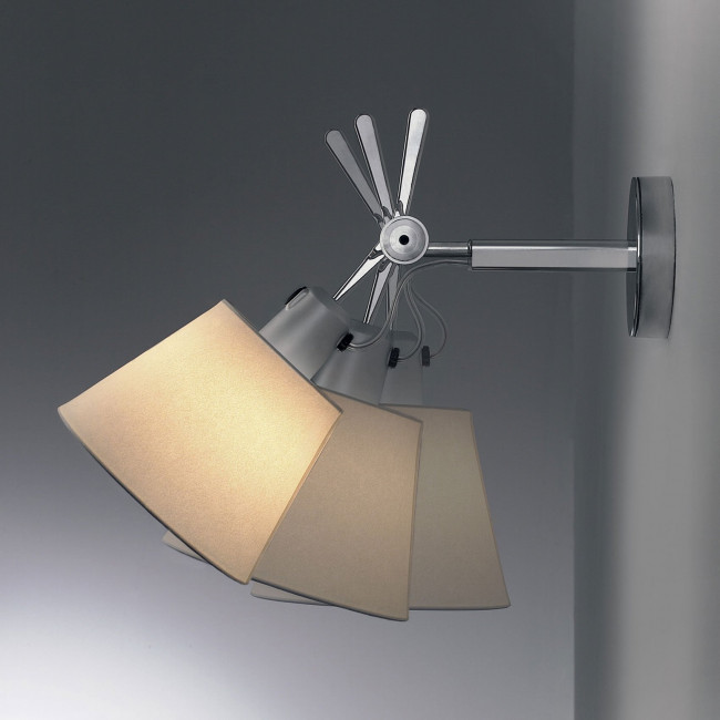 Бра Artemide Tolomeo wall diffusor 24 halo 1184010A + 0372050A