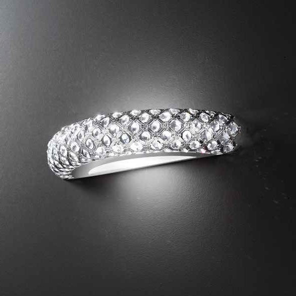 Настенный светильник Renzo Del Ventisette Ohlala A 14464/1 SWA CR DEC. CROMO Настенный светильник Renzo Del Ventisette Ohlala A 14464/1 SWA CR DEC. CROMO