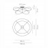Потолочный светильник Axo Light Hoops PL HOOPS 2 PLHOOPS2ORORLED Потолочный светильник Axo Light Hoops PL HOOPS 2 PLHOOPS2ORORLED