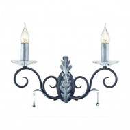 Бра Elstead Lighting Amarilli AML2 BLK/SILVER Бра Elstead Lighting Amarilli AML2 BLK/SILVER
