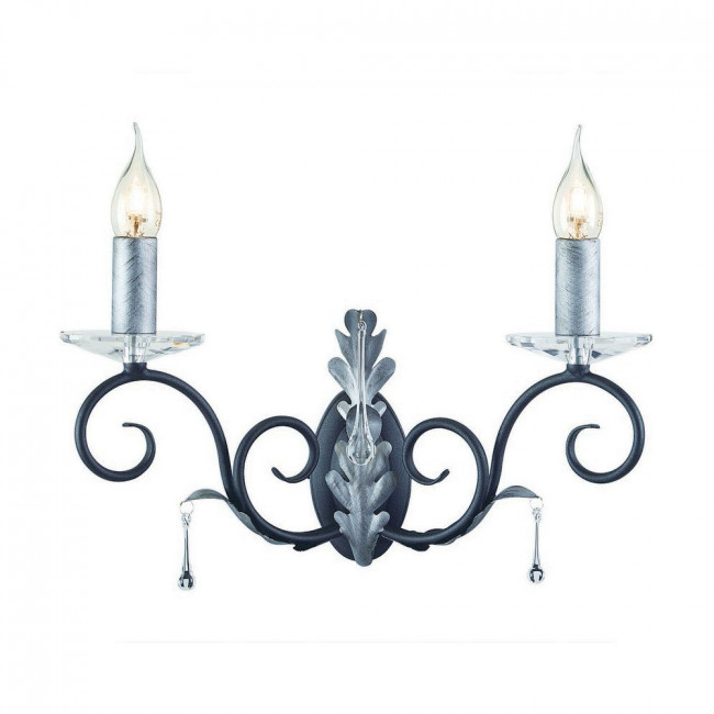 Бра Elstead Lighting Amarilli AML2 BLK/SILVER Бра Elstead Lighting Amarilli AML2 BLK/SILVER