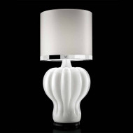 Настольная лампа Beby Diamond 0170L01 Chrome White Charmante White Pearled Настольная лампа Beby Diamond 0170L01 Chrome White Charmante White Pearled