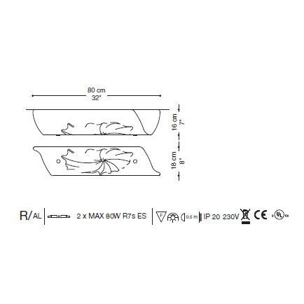 Потолочный светильник La Murrina Atmosphere R QD-3S Потолочный светильник La Murrina Atmosphere R QD-3S
