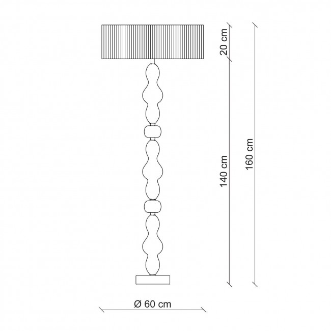 Торшер Patrizia Garganti Ginger & Fred PG585