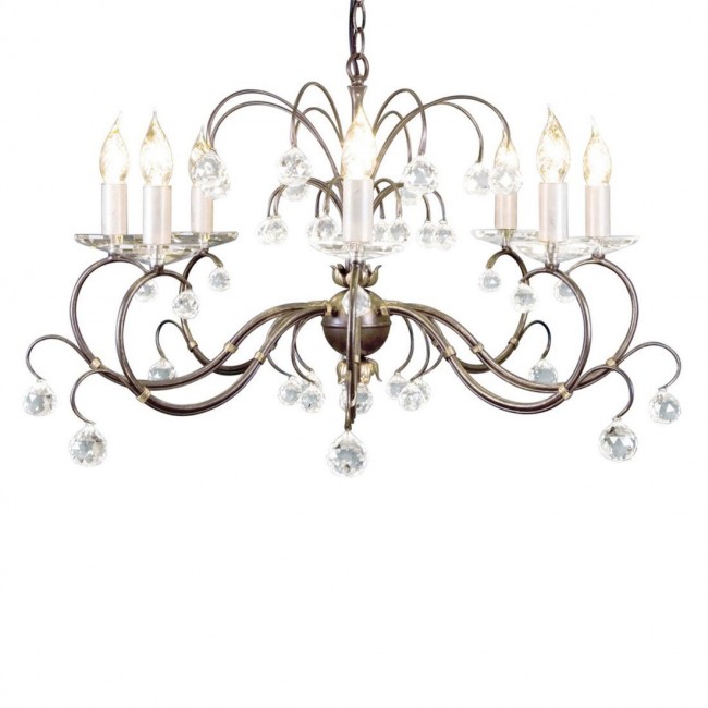 Люстра Elstead Lighting Lunetta LUN8 BRONZE Люстра Elstead Lighting Lunetta LUN8 BRONZE