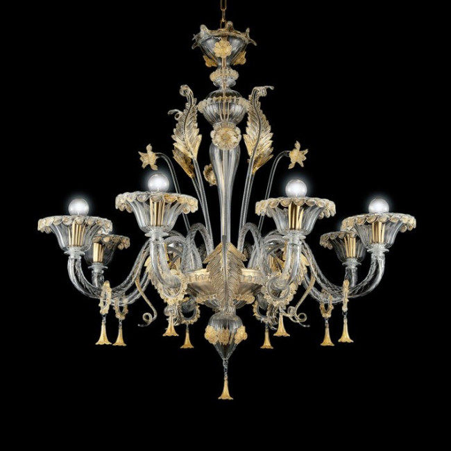 Люстра La Murrina Veneziano S/8 AO-2S Люстра La Murrina Veneziano S/8 AO-2S