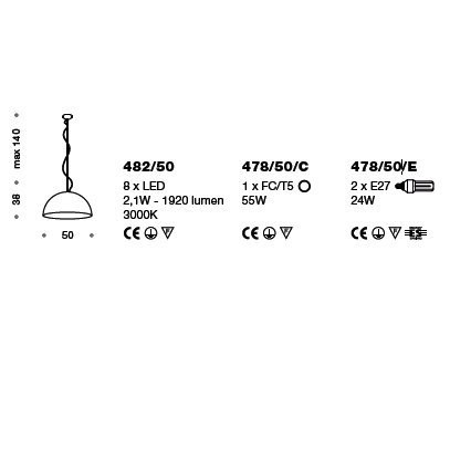 Подвесной светильник IDL Amalfi 478/50/E glossy laquer black / gold leaf inside Подвесной светильник IDL Amalfi 478/50/E glossy laquer black / gold leaf inside