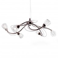 Люстра Masca Luna 1865/6 Moka nichel / Glass 576 Люстра Masca Luna 1865/6 Moka nichel / Glass 576