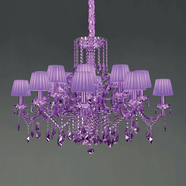 Люстра Masiero Maria Teresa VE 975/16 CG lilac Люстра Masiero Maria Teresa VE 975/16 CG lilac