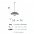 Подвесной светильник Linea Light Artic 6931