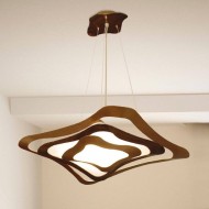 Подвесной светильник Masca Gioiello 1844/1S Bronzo cannella / Glass 550-552 Подвесной светильник Masca Gioiello 1844/1S Bronzo cannella / Glass 550-552