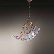 Подвесной светильник MM Lampadari Soffiati 5360/1 V2301 Подвесной светильник MM Lampadari Soffiati 5360/1 V2301