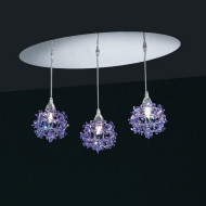 Подвесной светильник Renzo Del Ventisette Shine S 14287/3 SW COL DEC. CROMO Подвесной светильник Renzo Del Ventisette Shine S 14287/3 SW COL DEC. CROMO