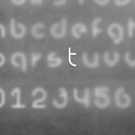 Настенный светильник Artemide Alphabet 1212t00A + supp