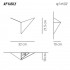 Настенный светильник Axo Light AP VASILY APVASILYBCXXG9X Настенный светильник Axo Light AP VASILY APVASILYBCXXG9X