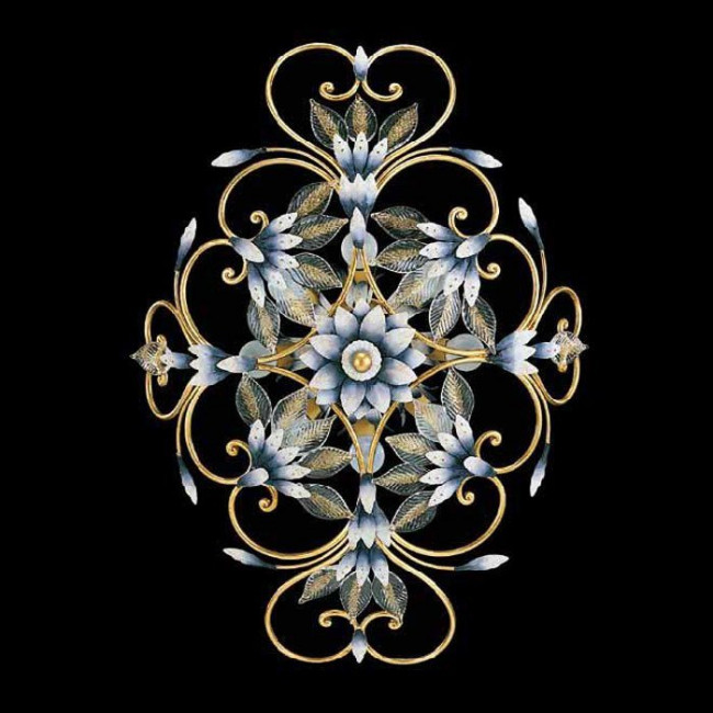 Настенный светильник Lucienne Monique Fiori Primaverili 1175·8