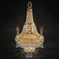Настенный светильник Masiero Impero & Deco VE 829 A3 CUT CRYSTAL Настенный светильник Masiero Impero & Deco VE 829 A3 CUT CRYSTAL