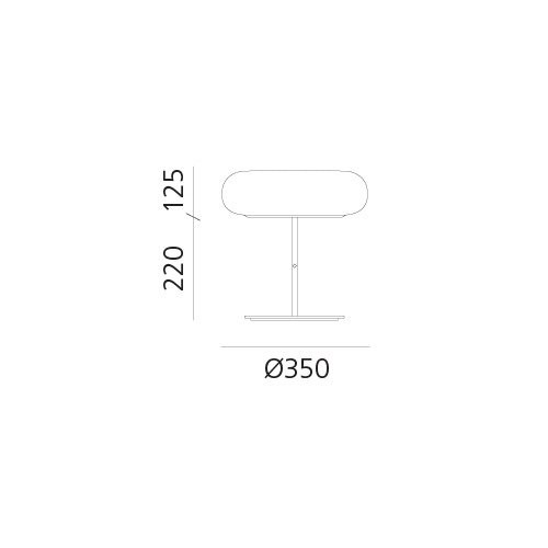 Настольная лампа Artemide Itka DX0060C10 Настольная лампа Artemide Itka DX0060C10