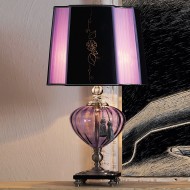 Настольная лампа Euroluce Orfeo LG1 silver Violet Настольная лампа Euroluce Orfeo LG1 silver Violet