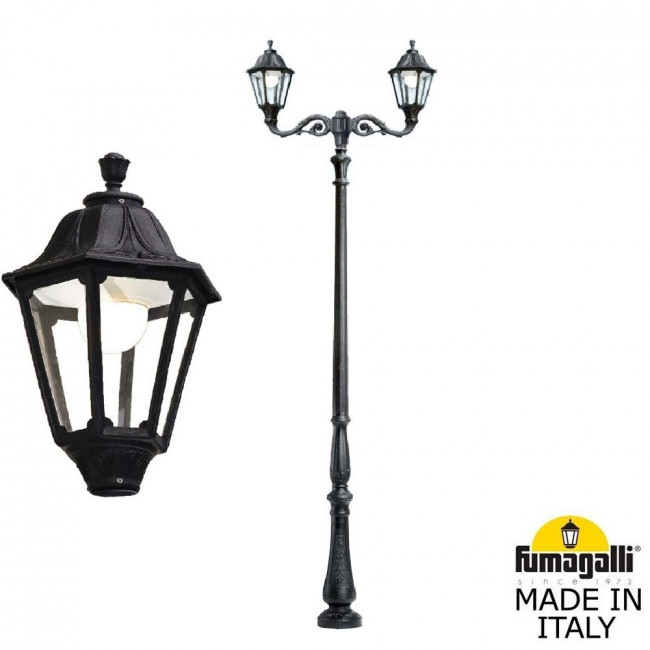 Садово-парковый фонарь Fumagalli Noemi E35.205.M20.AXH27