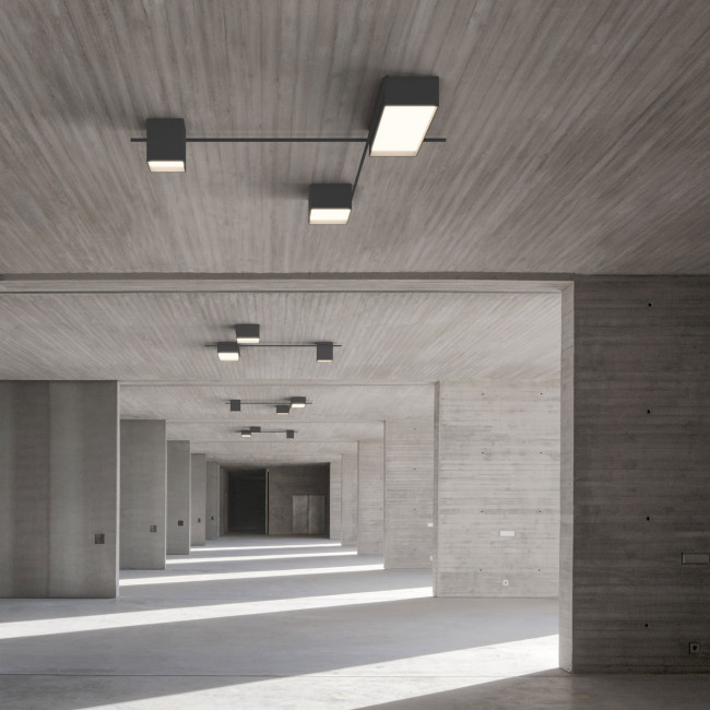 Потолочный светильник Vibia Structural 2647 21 /23 Grey D1 Потолочный светильник Vibia Structural 2647 21 /23 Grey D1