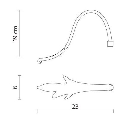 Декоративная ветвь Karman Au Revoir AC110 1B INT
