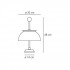 Настольный светильник Artemide Alfa 0026010A Настольный светильник Artemide Alfa 0026010A